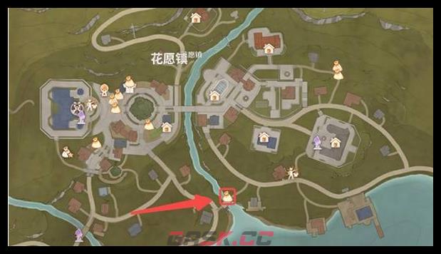 《无限暖暖》花愿镇商人位置一览-第3张-手游攻略-GASK