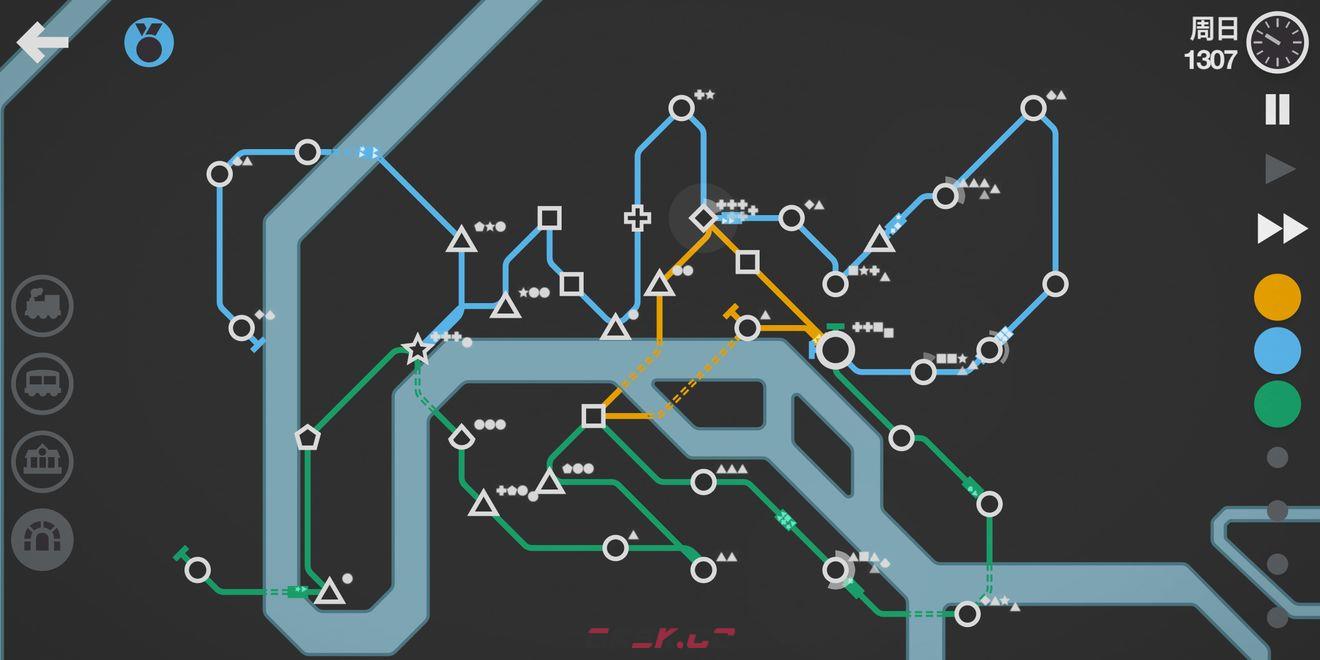 《模拟地铁》巴黎布线攻略-第1张-手游攻略-GASK