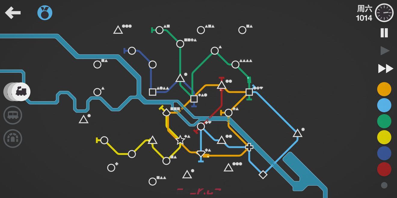 《模拟地铁》柏林布线攻略