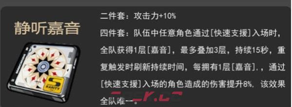 《绝区零》静听嘉音适配角色推荐-第2张-手游攻略-GASK