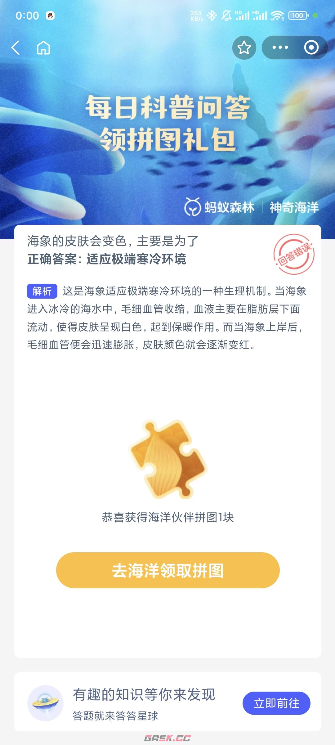 海象的皮肤会变色主要是为了-第2张-手游攻略-GASK