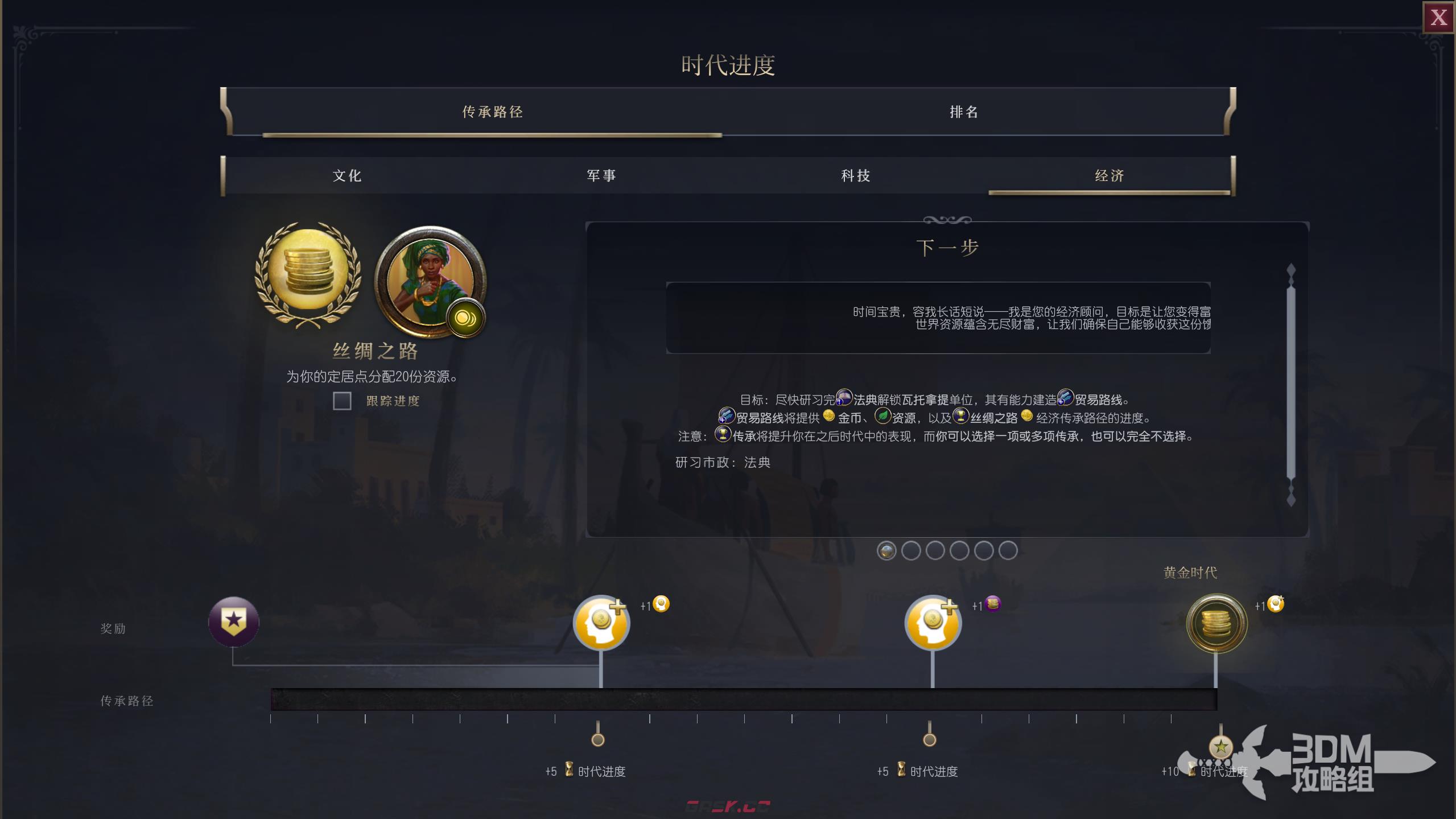 《文明7》经营系统介绍 传承之路目标简介-第2张-单机攻略-GASK