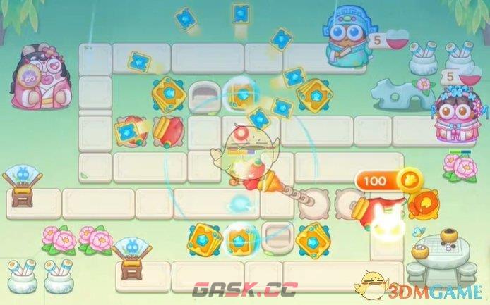 《保卫萝卜4》梁波波与祝秋秋第76关通关攻略-第4张-手游攻略-GASK