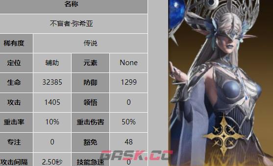 《龙息神寂》辅助角色一览-第4张-手游攻略-GASK