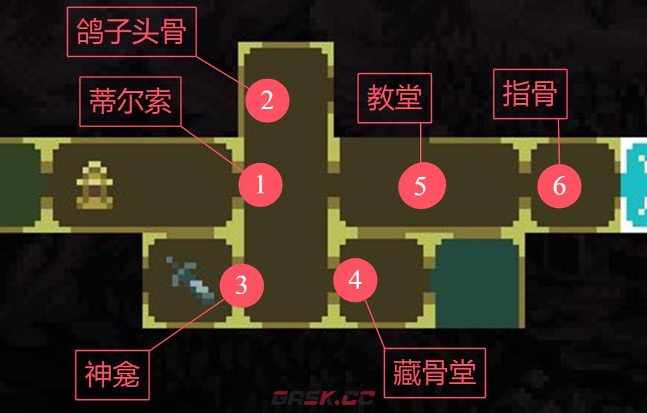 《神之亵渎》圣途到亵渎之池物品收集攻略大全-第8张-手游攻略-GASK