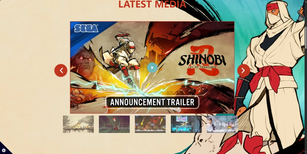 《Shinobi 反攻的斩击》游戏官网地址介绍-第2张-单机攻略-GASK