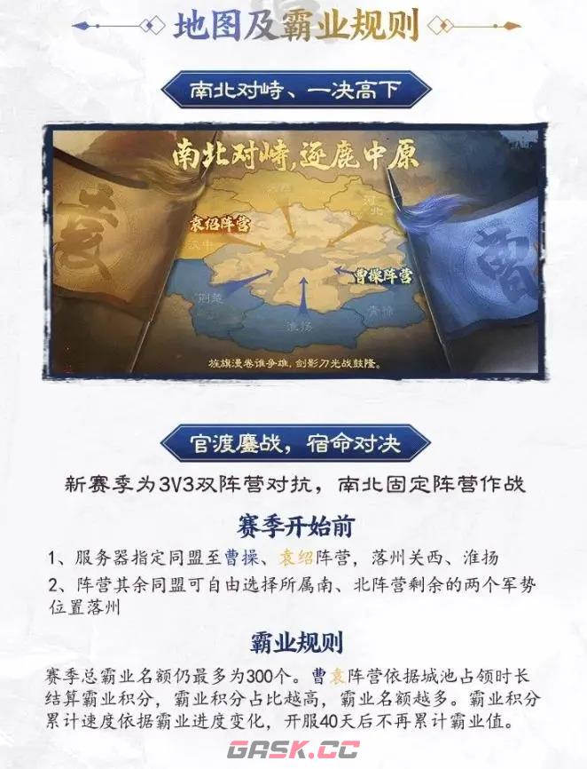 《三国志战棋版》PK5官渡之战赛季霸业规则详解-第2张-手游攻略-GASK