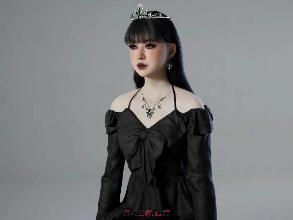 《inZOI》冷艳美女捏脸分享-第4张-单机攻略-GASK