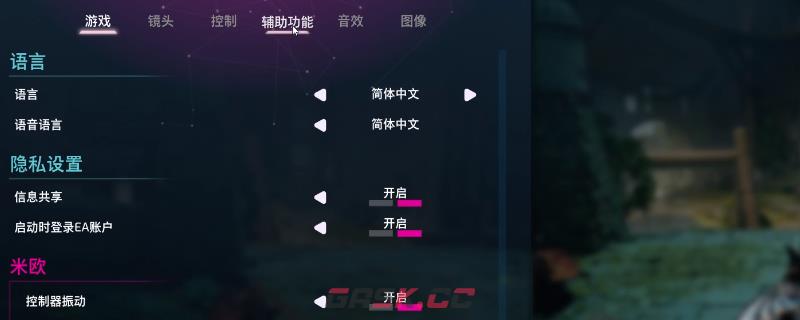 《双影奇境》辅助选项作用介绍-第1张-单机攻略-GASK