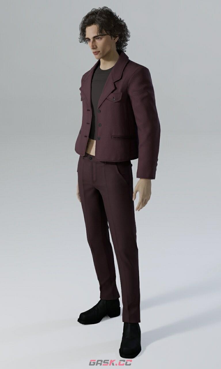 《inZOI》复古猎装男夹克服装分享-第3张-单机攻略-GASK
