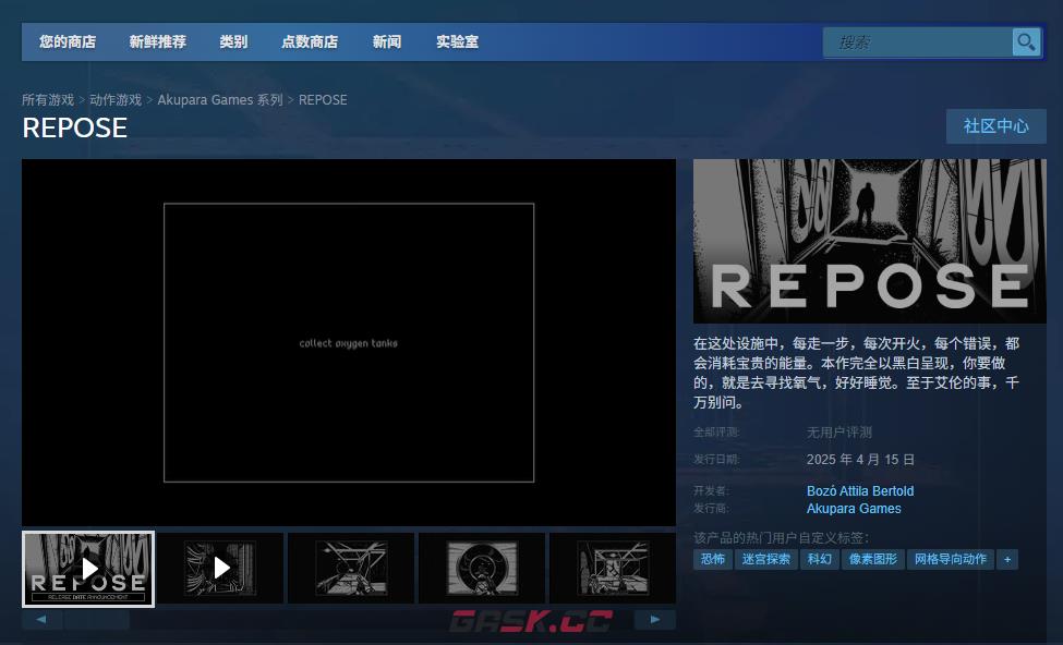 《REPOSE》游戏下载网址介绍-第2张-单机攻略-GASK