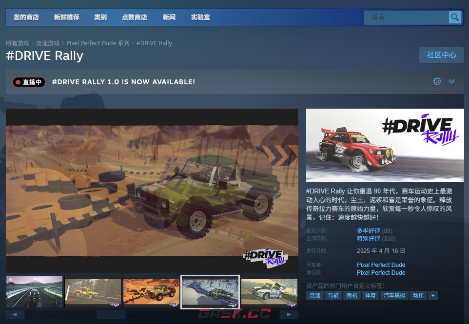 《#DRIVE Rally》游戏官网地址介绍-第3张-单机攻略-GASK