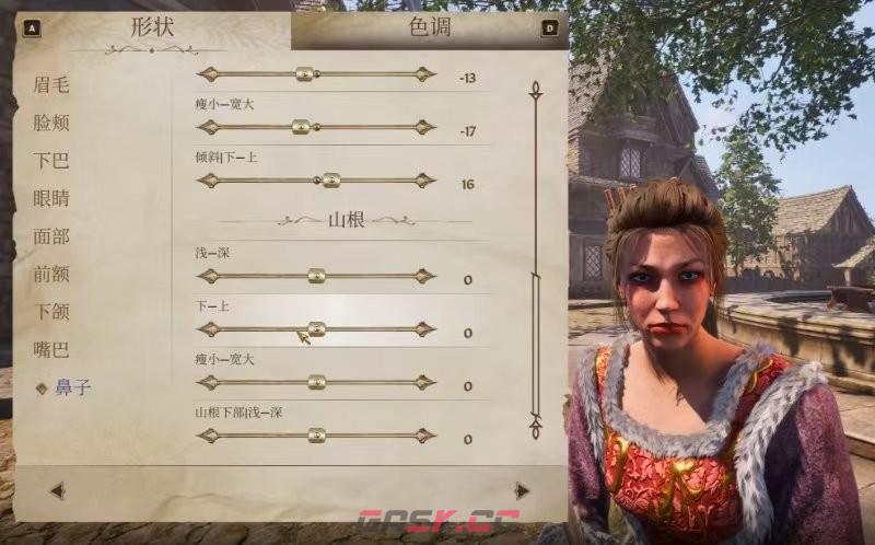 《上古卷轴4：湮灭重制版》美丽村姑捏脸分享-第14张-单机攻略-GASK