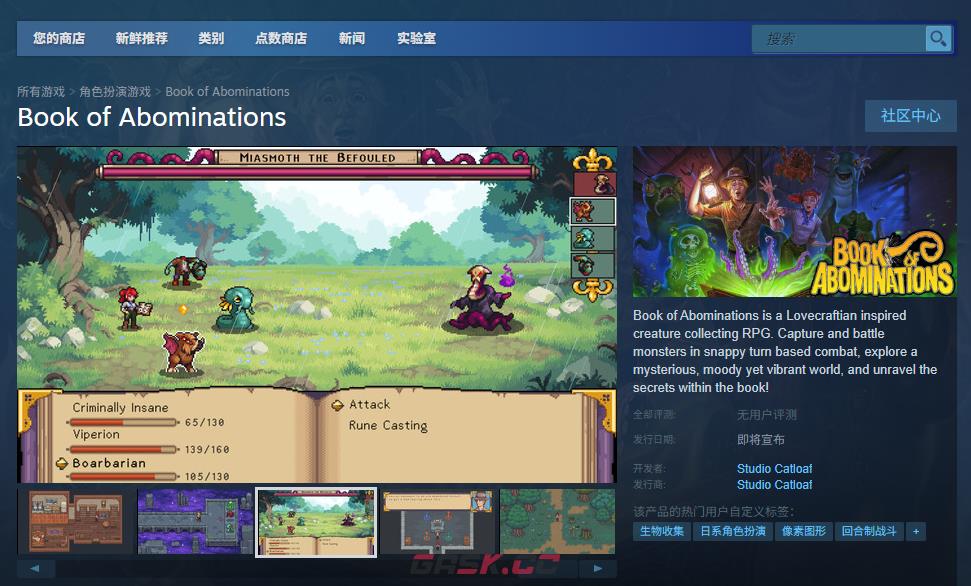 《Book of Abominations》下载安装教程介绍-第2张-单机攻略-GASK