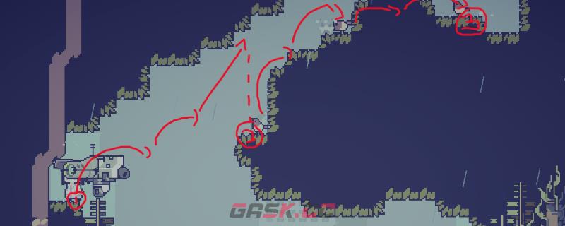 《多洛可小镇》地图左边的跳跳乐路线分享-第1张-单机攻略-GASK