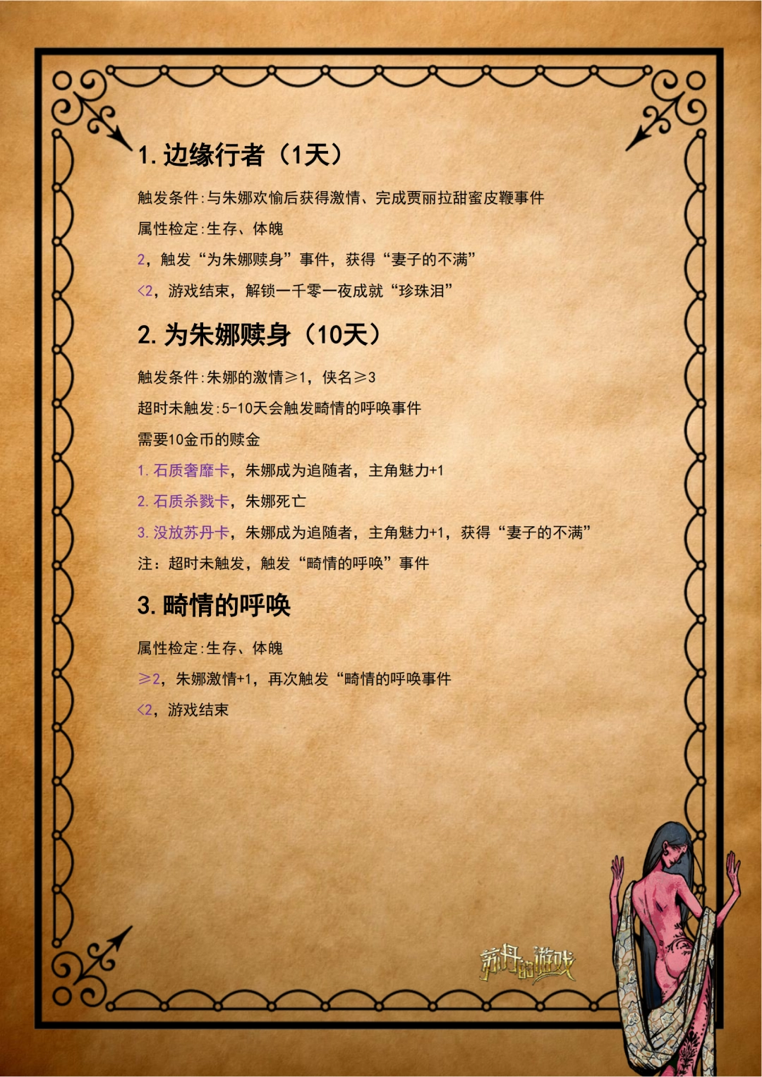 《苏丹的游戏》三头牌全剧情攻略分享-第6张-单机攻略-GASK