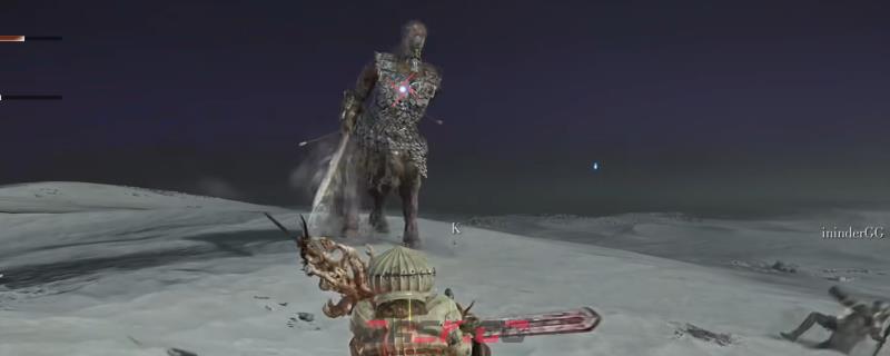 《艾尔登法环：黑夜君临》夜王马人骑士打法特点介绍