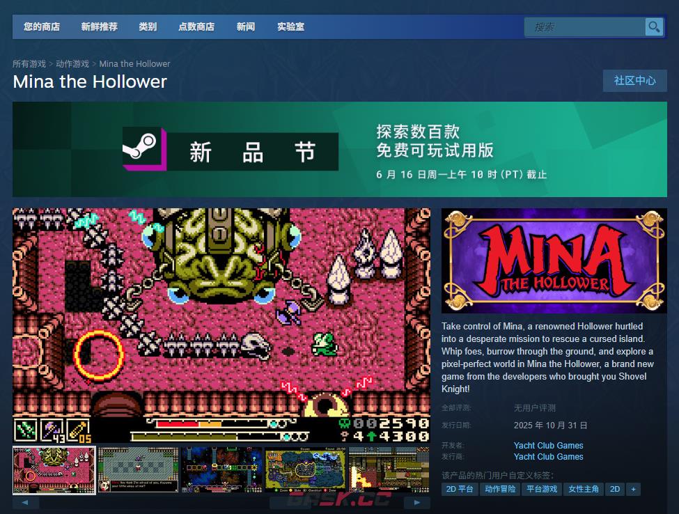 《Mina the Hollower》下载安装教程介绍-第2张-单机攻略-GASK