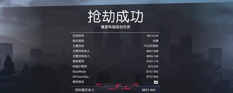 《GTAOL》佩岛劫案重点地图分享-第1张-单机攻略-GASK