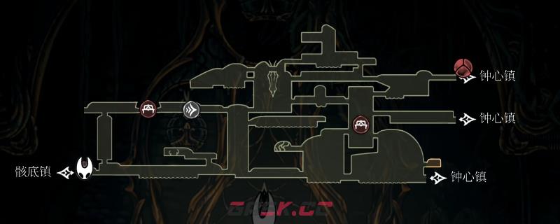 《空洞骑士：丝之歌》沙噬虫道测绘师位置分享