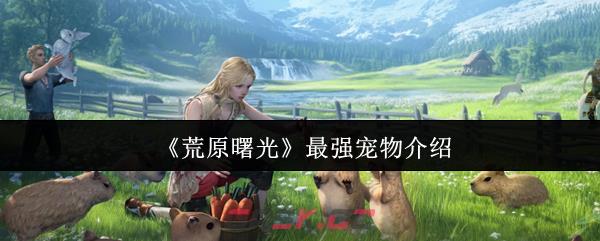 《荒原曙光》最强宠物介绍-第1张-手游攻略-GASK