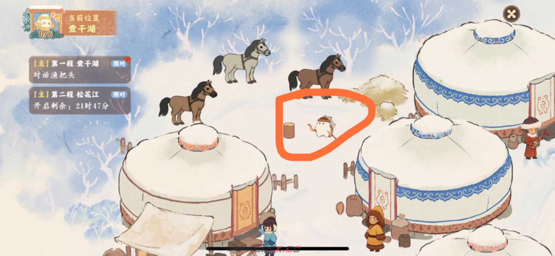 桃源深处有人家查干湖找萝卜位置一览-第2张-手游攻略-GASK