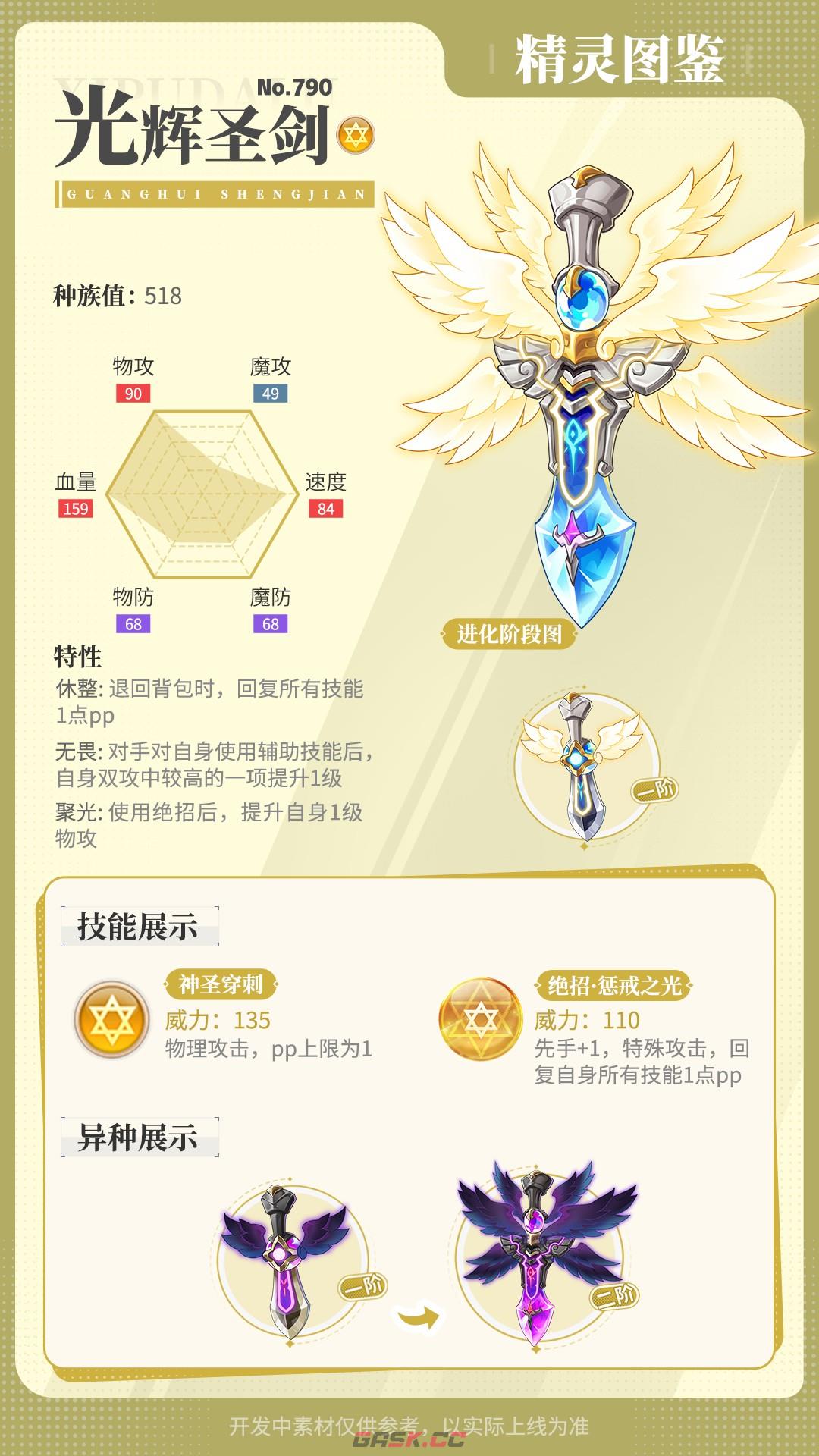 《西普大陆》光辉圣剑精灵信息-第2张-手游攻略-GASK