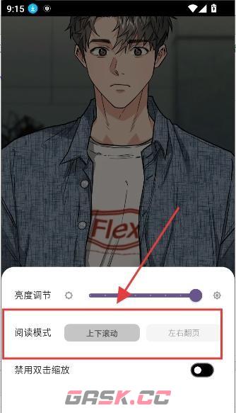轻漫岛app翻页设置-第3张-手游攻略-GASK