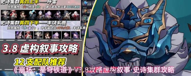 《崩坏：星穹铁道》V3.8攻略虚构叙事·史诗集群攻略-第1张-手游攻略-GASK