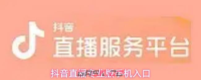 抖音直播专业版手机入口-第1张-手游攻略-GASK