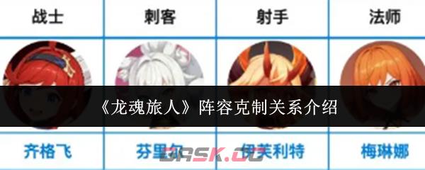 《龙魂旅人》阵容克制关系介绍