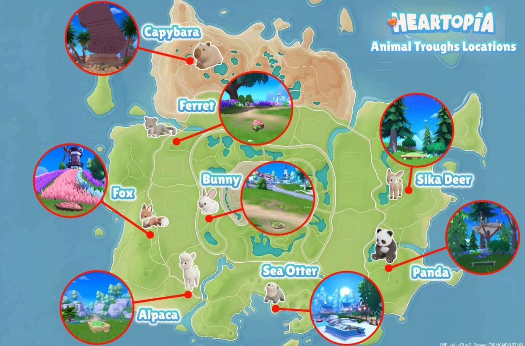 《心动小镇》全动物食槽具体位置介绍-第2张-单机攻略-GASK
