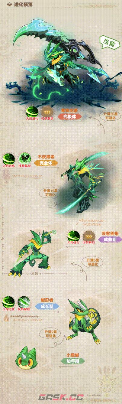 《帕瓦勇者传说》幻宠档案：青锋剑豪技能属性-第6张-手游攻略-GASK