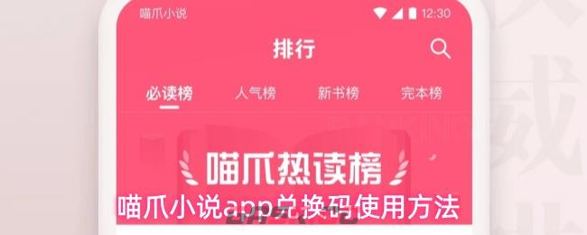 喵爪小说app兑换码使用方法