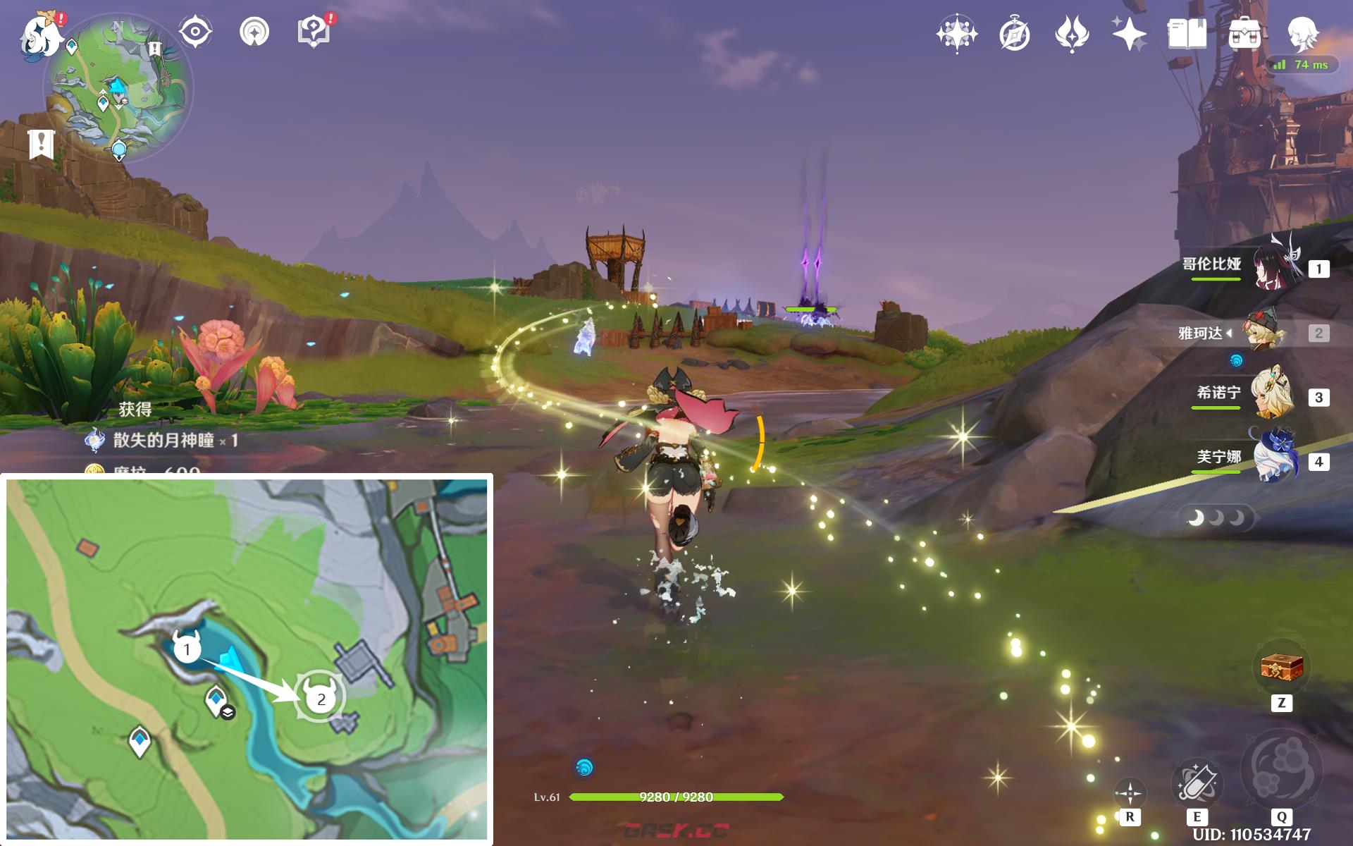 《原神》隐藏成就离群野狼的回忆达成攻略-第9张-手游攻略-GASK