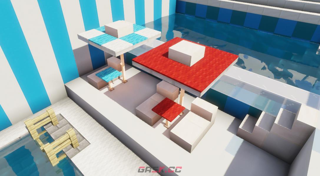 《我的世界：移动版》露天泳池改造方案-第22张-手游攻略-GASK