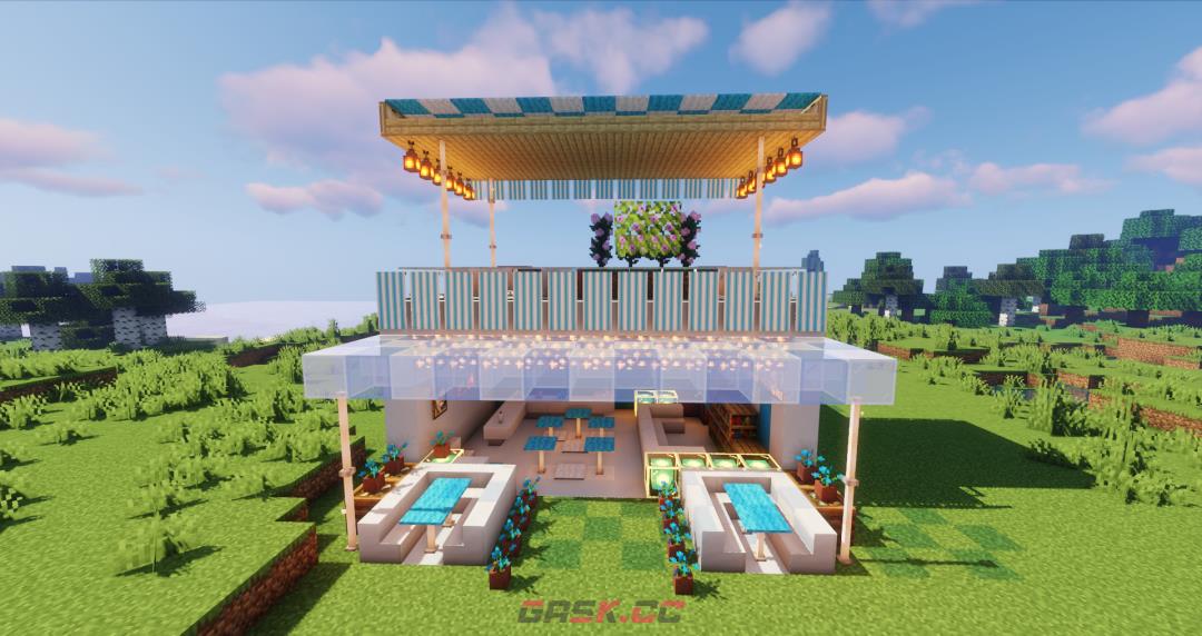 《我的世界：移动版》露天泳池改造方案-第24张-手游攻略-GASK