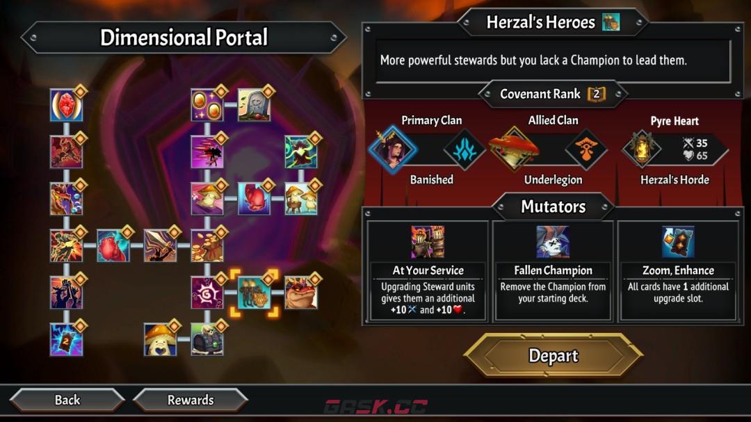 《怪物火车2》赫尔扎尔的英雄们挑战介绍-第2张-单机攻略-GASK