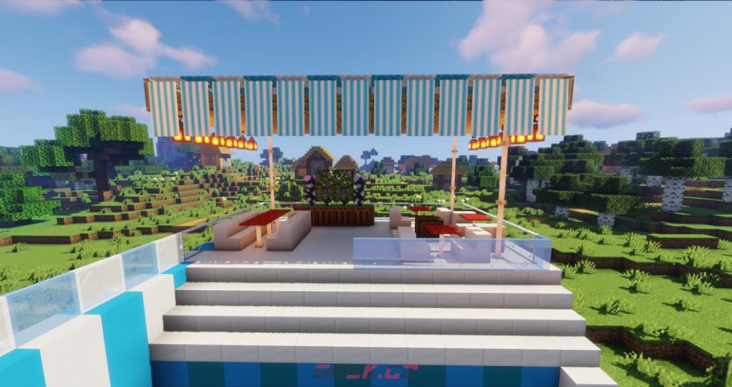 《我的世界：移动版》露天泳池改造方案-第23张-手游攻略-GASK