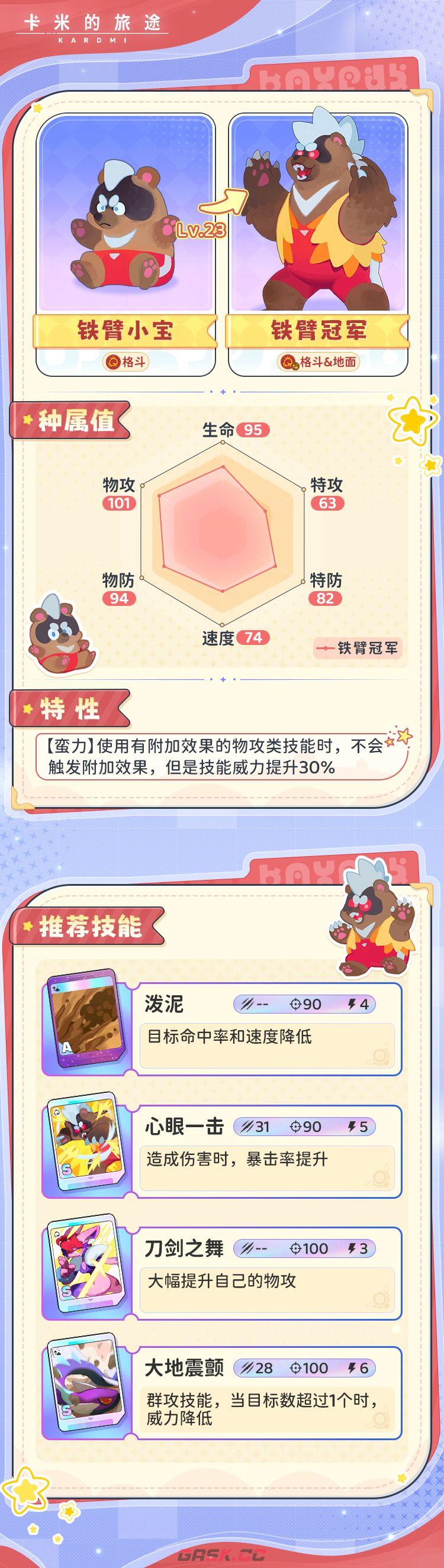 卡米的旅途铁臂冠军技能介绍-第2张-手游攻略-GASK