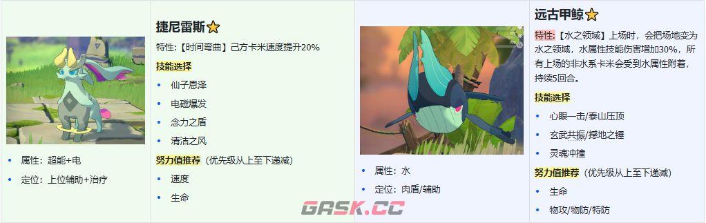 卡米的旅途主流雨天队阵容攻略-第3张-手游攻略-GASK