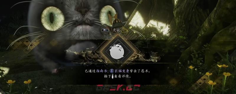 《仁王3》指南书巨猫变身获得方法介绍