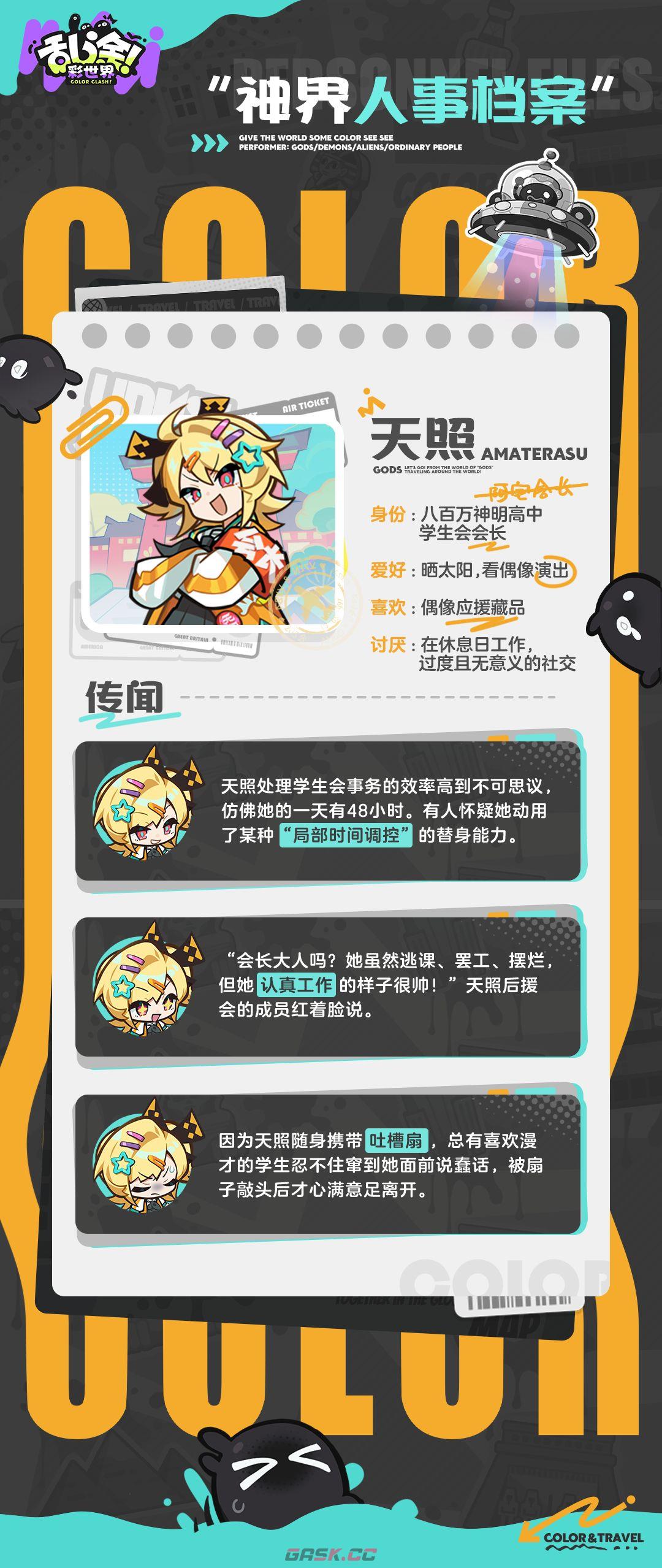 乱涂彩世界天照档案一览-第3张-手游攻略-GASK