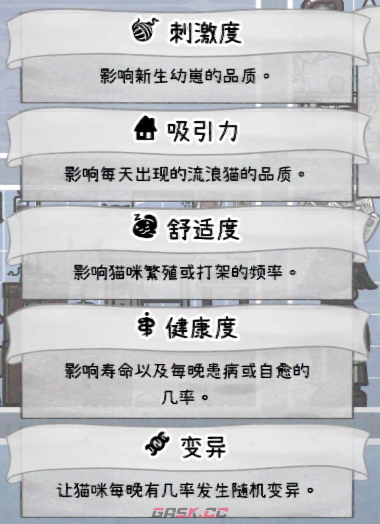 《喵喵的结合》房间属性介绍-第2张-单机攻略-GASK
