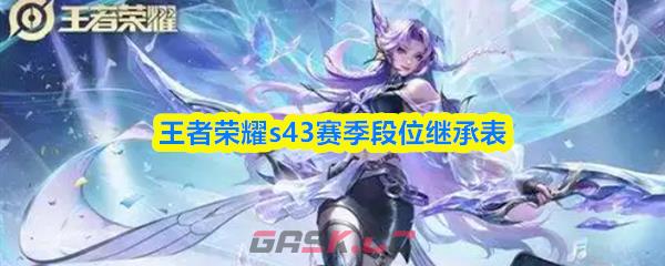 王者荣耀s43赛季段位继承表