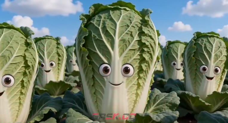 白菜对我笑表情包图片大全-第9张-手游攻略-GASK