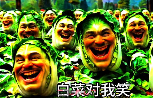 白菜对我笑表情包图片大全-第5张-手游攻略-GASK