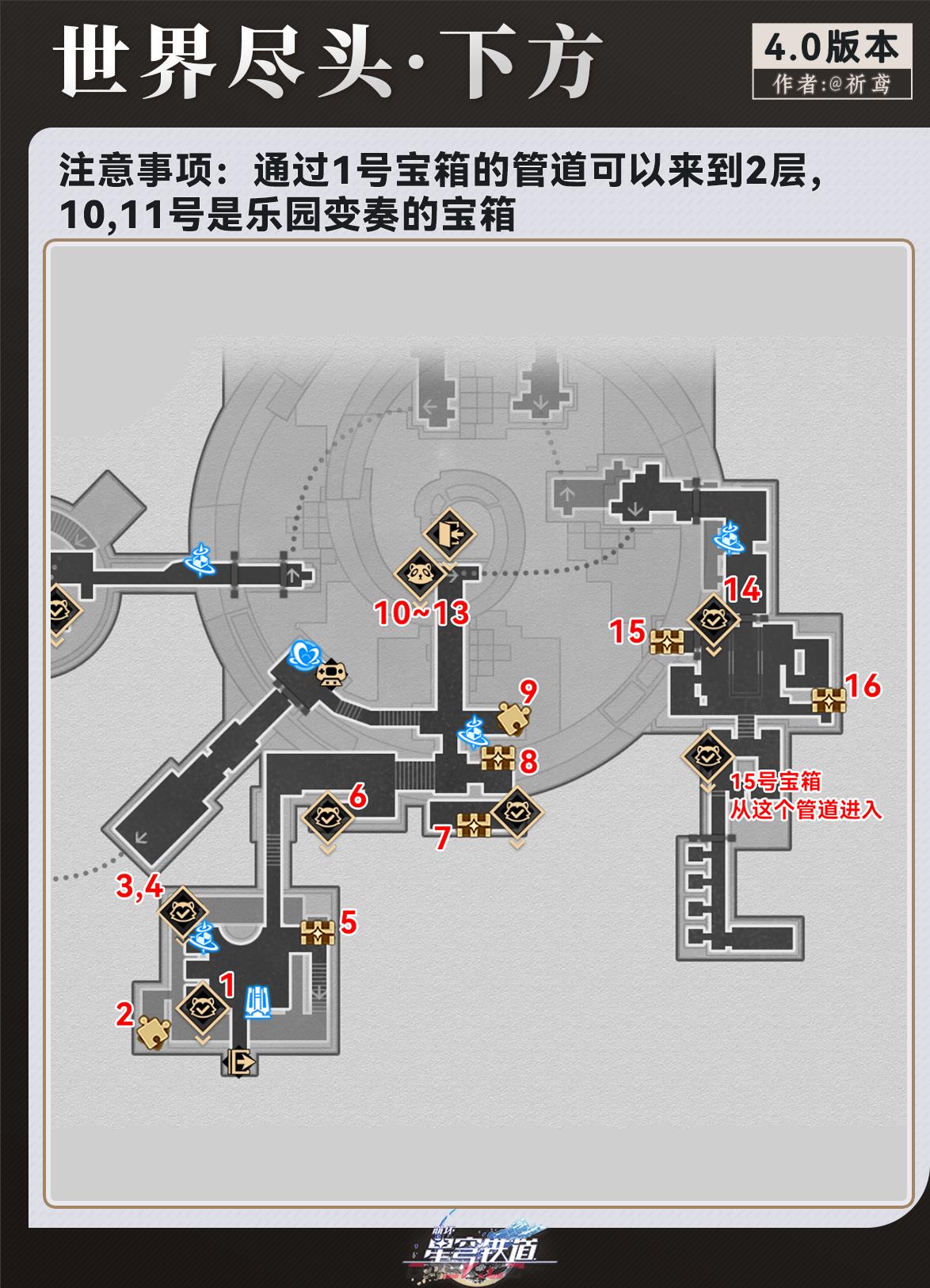 《崩坏：星穹铁道》世界尽头酒馆地图的宝箱收集攻略-第2张-手游攻略-GASK