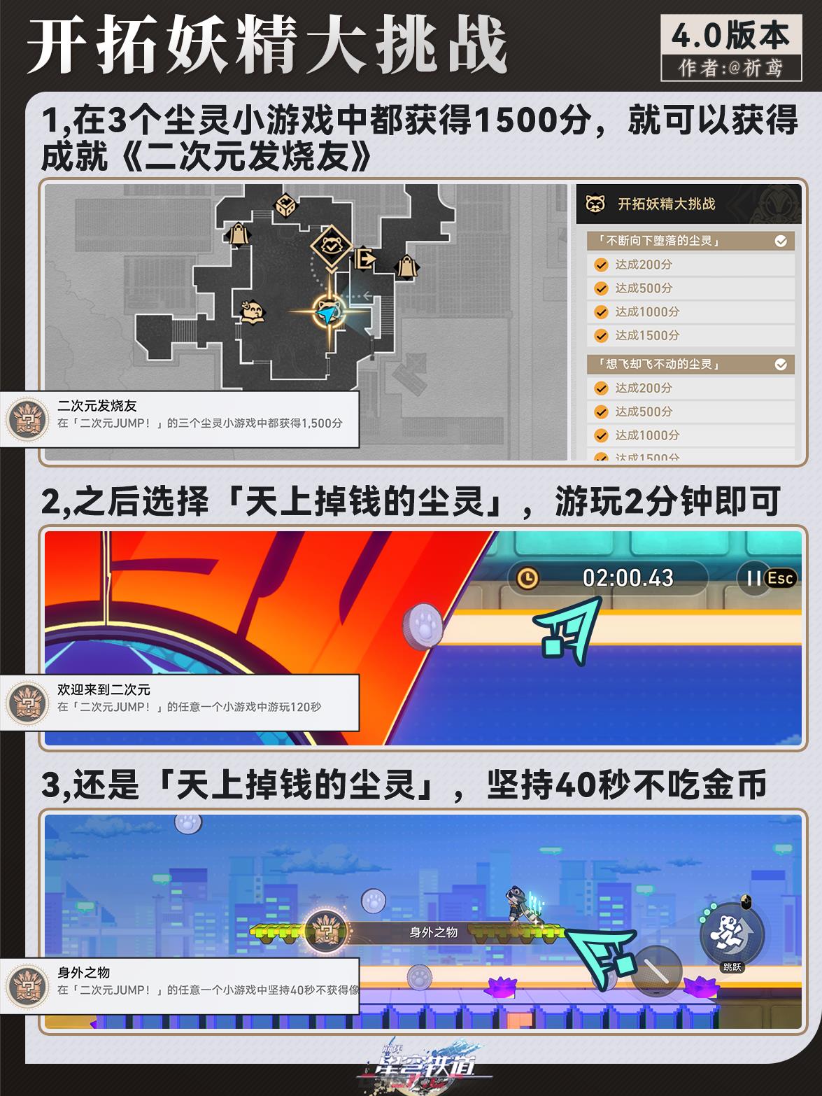 《崩坏：星穹铁道》二相乐园4.0小游戏隐藏成就合集-第2张-手游攻略-GASK