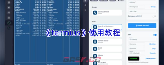 《termius》使用教程-第1张-手游攻略-GASK